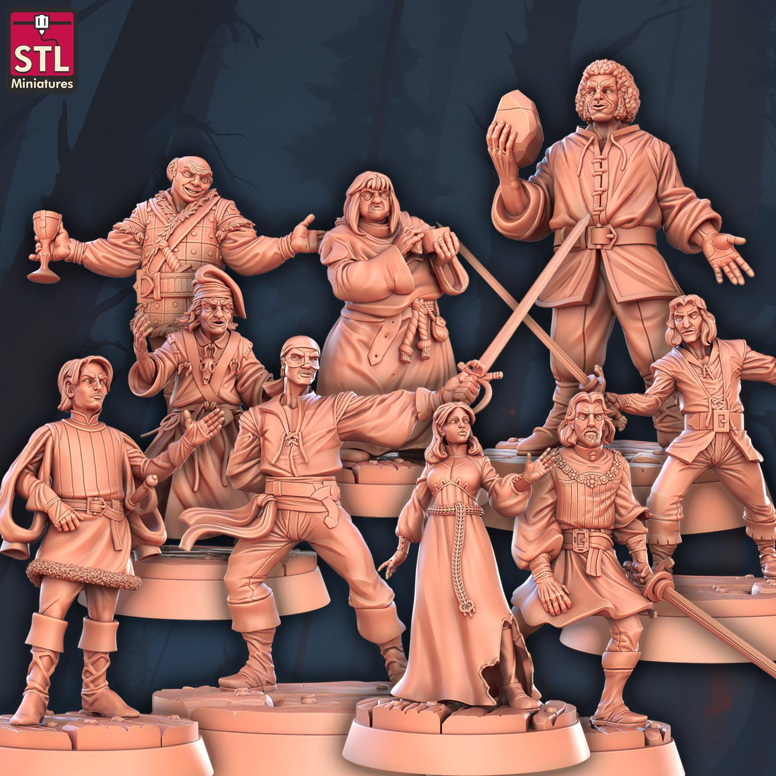 The Royal Young Lady Wants To Get Married (11 Sculpts)