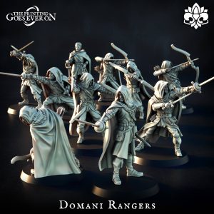 The Domani Republic Rangers (10 sculpts)