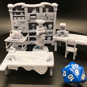 Grim Embalmer’s Laboratory – Mortuary Interior Terrain Set