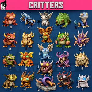 Bits and Baubles: Critters! (21 sculpts)
