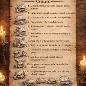 Alternative view of Bits and Baubles: Critters! (21 sculpts)