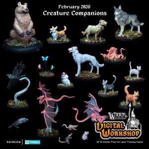 Creature Companions (20 Sculpts)