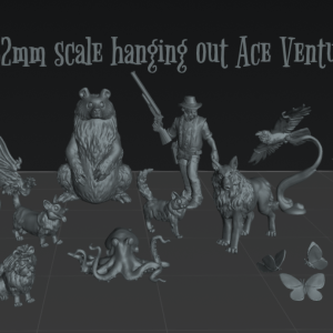Alternative view of Creature Companions (20 Sculpts)