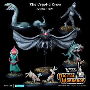 The Cryptid Crew (7 sculpts)