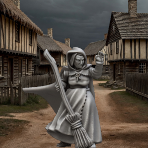 Alternative view of Salem Witches (7 Sculpts)