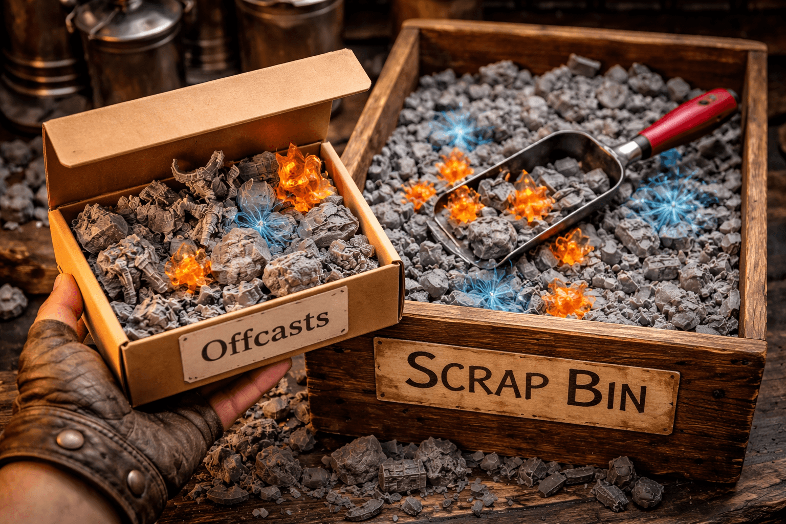 Workshop Offcasts – Scrap Bin Box