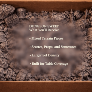 Alternative view of Dungeon Sweep - Scatter Terrain Box