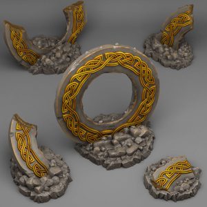 Magic Dwarf Ruins (5 sculpt set)