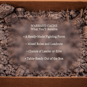 Alternative view of Warband Assembly - Themed Miniature Group