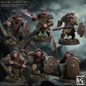 Pig Orc Infantry – Shieldbreakers (Fantasy Miniatures)